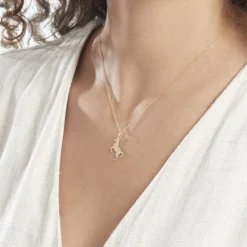 Histoire d'Or Pendentif Egide Cheval Or Jaune* Pendentifs|Pendentifs