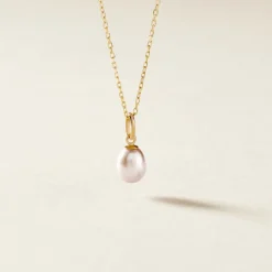 Clearance Histoire d'Or Pendentif Elbertina Or Jaune Perle De Culture