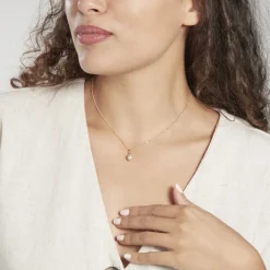 Clearance Histoire d'Or Pendentif Elbertina Or Jaune Perle De Culture