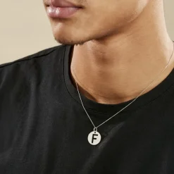 New Histoire d'Or Pendentif Elio F Argent Blanc