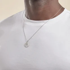 Histoire d'Or Pendentif Elio M Argent Blanc* Pendentifs|Pendentifs