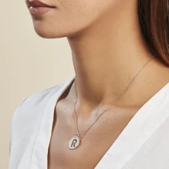 Hot Histoire d'Or Pendentif Elio R Argent Blanc