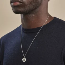 Hot Histoire d'Or Pendentif Elio R Argent Blanc