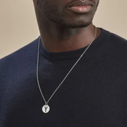 New Histoire d'Or Pendentif Elio Y Argent Blanc