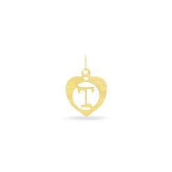 Histoire d'Or Pendentif Eudocie Coeur Lettre Or Jaune* Pendentifs|Pendentifs