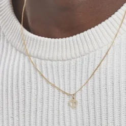 Histoire d'Or Pendentif Eudocie Coeur Lettre Or Jaune* Pendentifs|Pendentifs