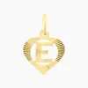 Sale Histoire d'Or Pendentif Eudocie Coeur Lettre Or Jaune