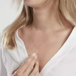 Sale Histoire d'Or Pendentif Eudocie Coeur Lettre Or Jaune