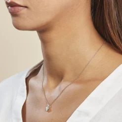 Histoire d'Or Pendentif Eudocie Coeur Lisse Or Blanc* Pendentifs|Pendentifs