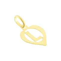 Histoire d'Or Pendentif Eudocie Coeur Lettre Or Jaune* Pendentifs|Pendentifs