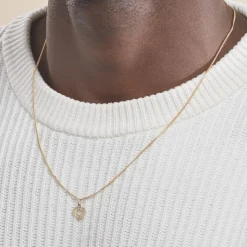 Online Histoire d'Or Pendentif Eudocie Coeur Lettre Or Jaune