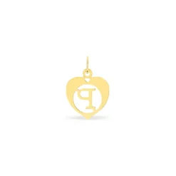 Histoire d'Or Pendentif Eudocie Coeur Lettre Or Jaune* Pendentifs|Pendentifs