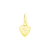 Histoire d'Or Pendentif Eudocie Coeur Mat Et Brillant Or Jaune* Pendentifs|Pendentifs
