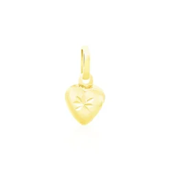 Histoire d'Or Pendentif Eudocie Coeur Mat Et Brillant Or Jaune* Pendentifs|Pendentifs