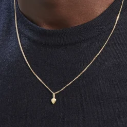 Histoire d'Or Pendentif Eudocie Coeur Mat Et Brillant Or Jaune* Pendentifs|Pendentifs