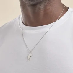 Online Histoire d'Or Pendentif Eudore Argent Blanc