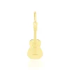 Hot Histoire d'Or Pendentif Fatema Musique Guitare Or Jaune