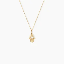 Histoire d'Or Pendentif Fatima Or Jaune* Pendentifs|Pendentifs
