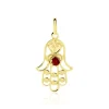 Histoire d'Or Pendentif Fatima Or Jaune Oxyde De Zirconium* Pendentifs|Pendentifs