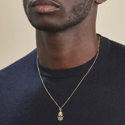 Histoire d'Or Pendentif Fatima Or Jaune Oxyde De Zirconium* Pendentifs|Pendentifs