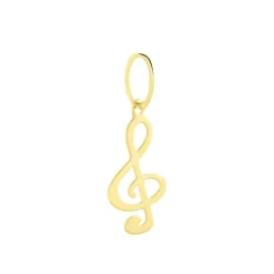 Discount Histoire d'Or Pendentif Fausta Musique Or Jaune