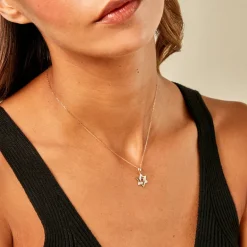 Histoire d'Or Pendentif Faye Or Jaune Oxyde De Zirconium* Pendentifs|Pendentifs