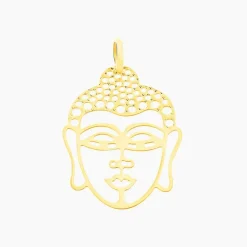 Best Histoire d'Or Pendentif Fazzia Bouddha Or Jaune