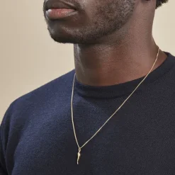 New Histoire d'Or Pendentif Felicette Corne Abondance Or Jaune