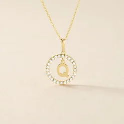 New Histoire d'Or Pendentif Gabe Or Jaune Oxyde De Zirconium