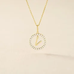 Histoire d'Or Pendentif Gabe Or Jaune Oxyde De Zirconium