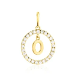 Histoire d'Or Pendentif Gabe Or Jaune Oxyde De Zirconium* Pendentifs|Pendentifs