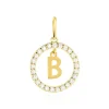 Outlet Histoire d'Or Pendentif Gabe Or Jaune Oxyde De Zirconium