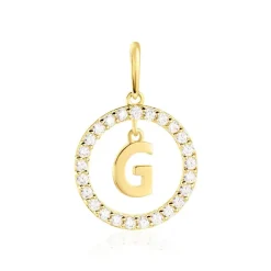 Histoire d'Or Pendentif Gabe Or Jaune Oxyde De Zirconium* Pendentifs|Pendentifs
