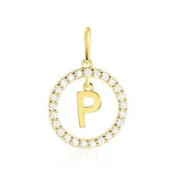Sale Histoire d'Or Pendentif Gabe Or Jaune Oxyde De Zirconium