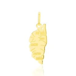 Discount Histoire d'Or Pendentif Gaietana Corse Or Jaune