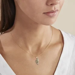 Discount Histoire d'Or Pendentif Gaietana Corse Or Jaune