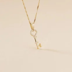 Hot Histoire d'Or Pendentif Gatiane Or Jaune Oxyde De Zirconium