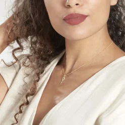 Hot Histoire d'Or Pendentif Gatiane Or Jaune Oxyde De Zirconium