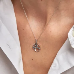 Sale Histoire d'Or Pendentif Godolieba Or Blanc Topaze or blanc topaze bleu london