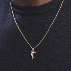 Histoire d'Or Pendentif Haizia Dauphin Or Jaune* Pendentifs|Pendentifs