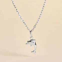 Histoire d'Or Pendentif Haizia Dauphin Or Blanc* Pendentifs|Pendentifs