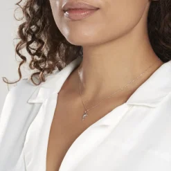 Histoire d'Or Pendentif Haizia Dauphin Or Blanc* Pendentifs|Pendentifs