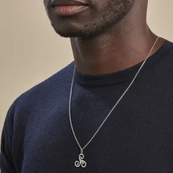 Histoire d'Or Pendentif Helge Argent Blanc* Pendentifs|Pendentifs