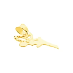 Hot Histoire d'Or Pendentif Heliciane Fee Or Jaune