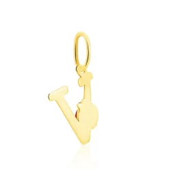 Histoire d'Or Pendentif Helidie Coccinelle Lettre Or Jaune* Pendentifs|Pendentifs