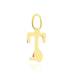 Histoire d'Or Pendentif Helidie Coccinelle Lettre Or Jaune* Pendentifs|Pendentifs