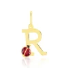 Histoire d'Or Pendentif Helidie Coccinelle Lettre Or Jaune* Pendentifs|Pendentifs
