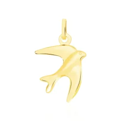 Hot Histoire d'Or Pendentif Illide Hirondelle Or Jaune