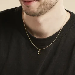 Histoire d'Or Pendentif Ionia Lettre or jaune