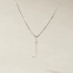 Best Histoire d'Or Pendentif Ionia Lettre or blanc